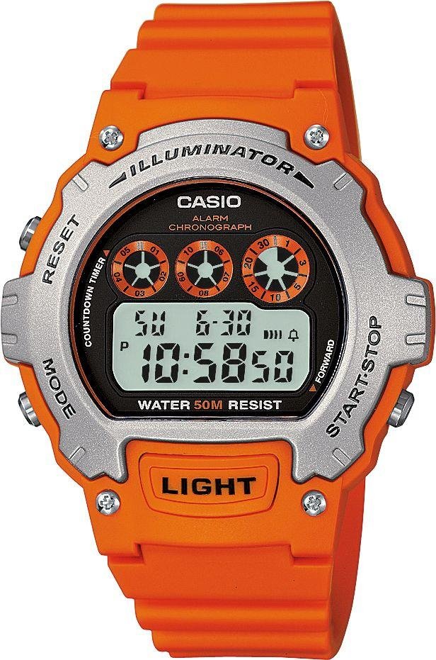 Casio Men's  Orange Resin Strap Watch Review