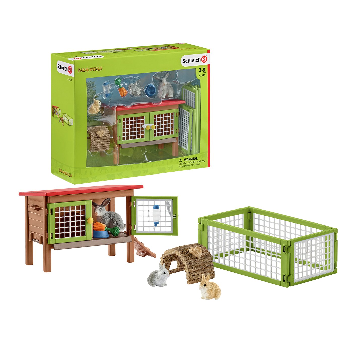 Schleich Rabbit Hutch Review