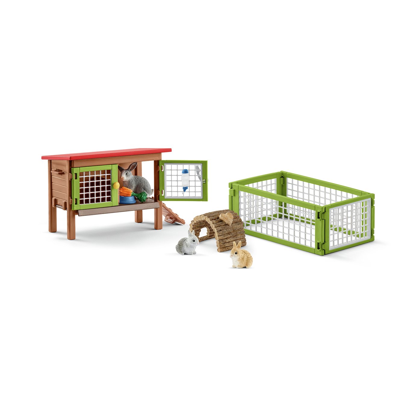 playmobil rabbit pen with hutch argos