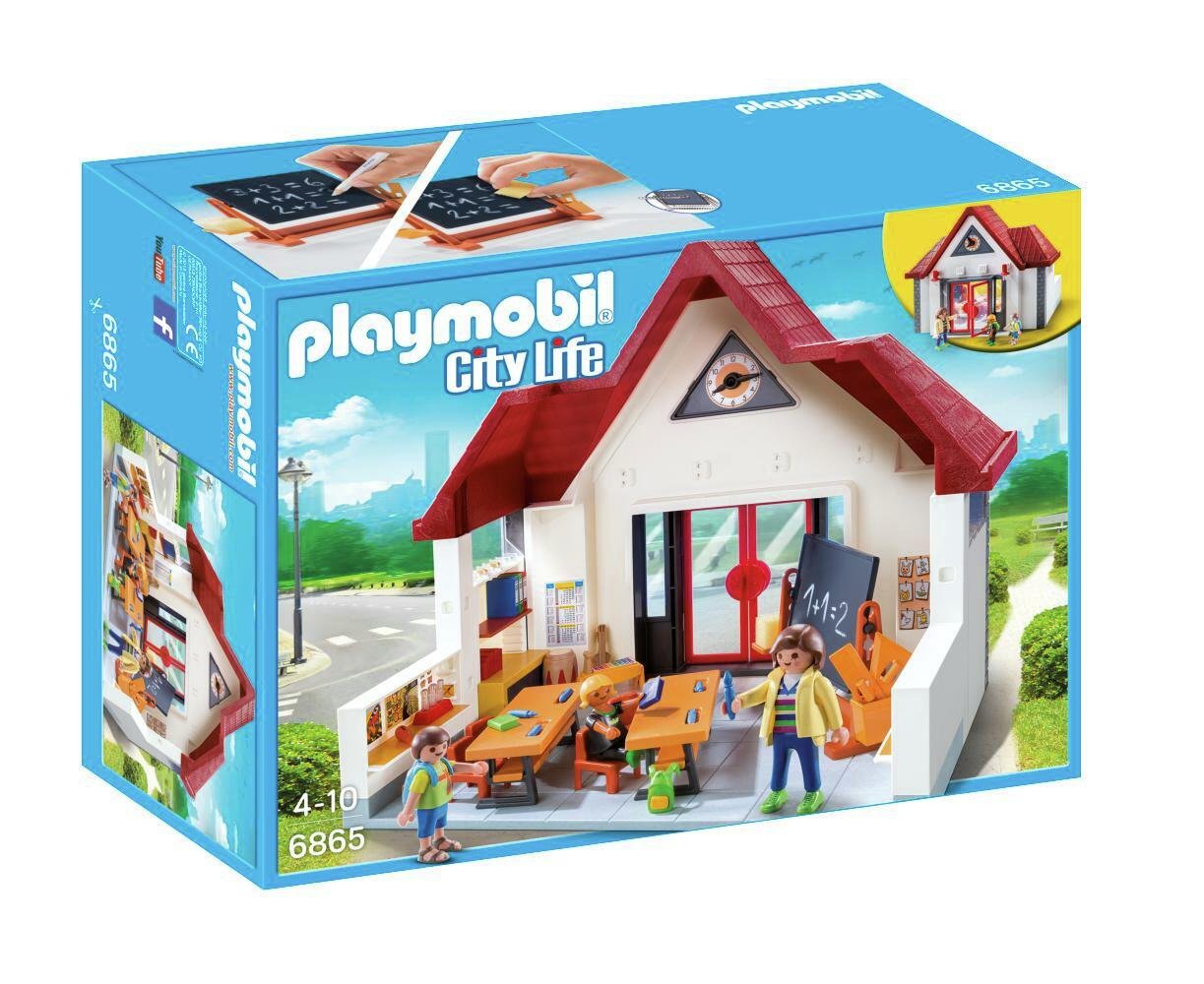 playmobil school bus argos