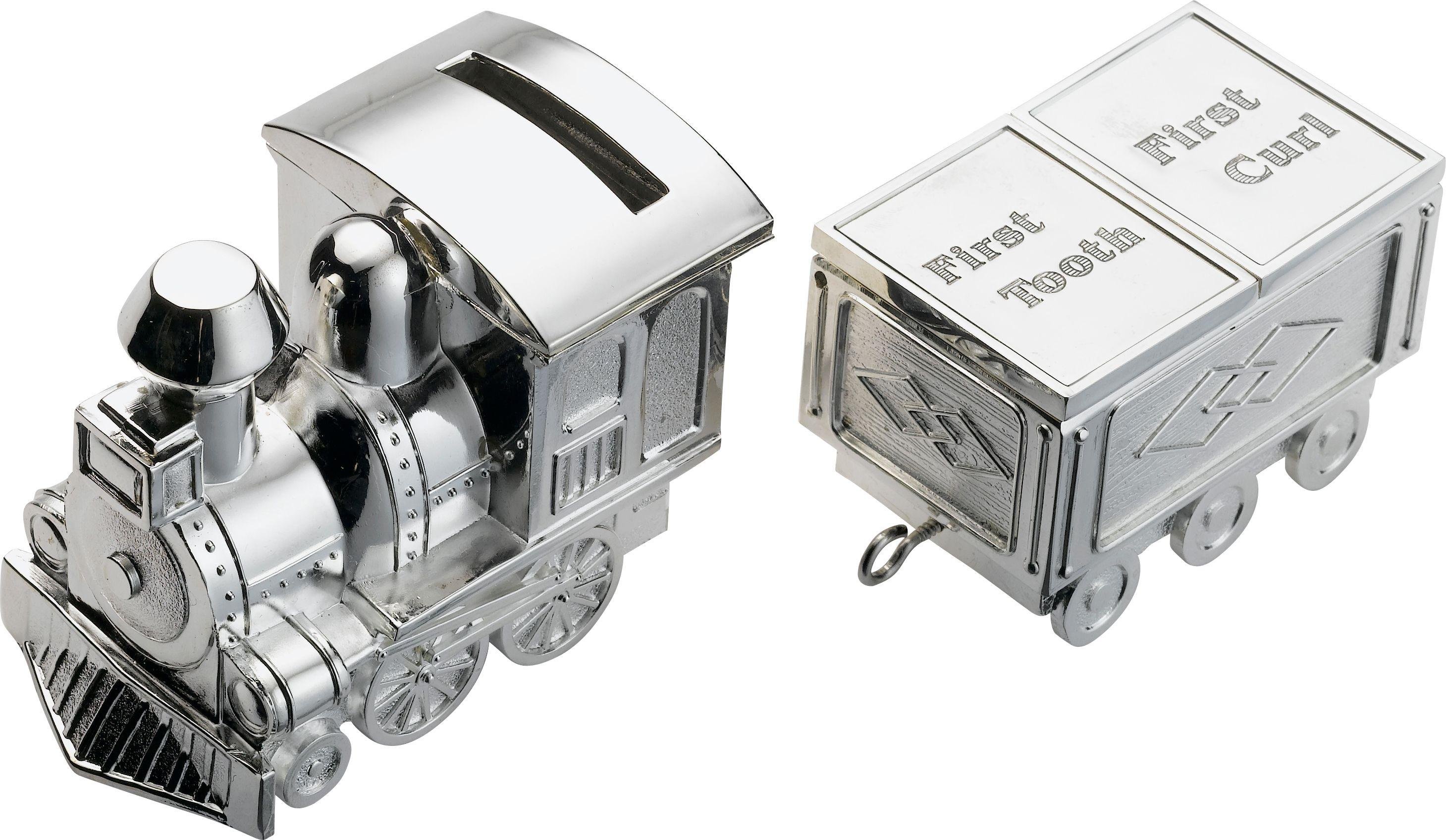 Silver Plated Train Money Box review