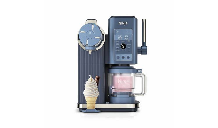 Ninja CREAMi Scoop & Swirl 13-in-1 Ice Cream and Soft Serve Maker - Navy
