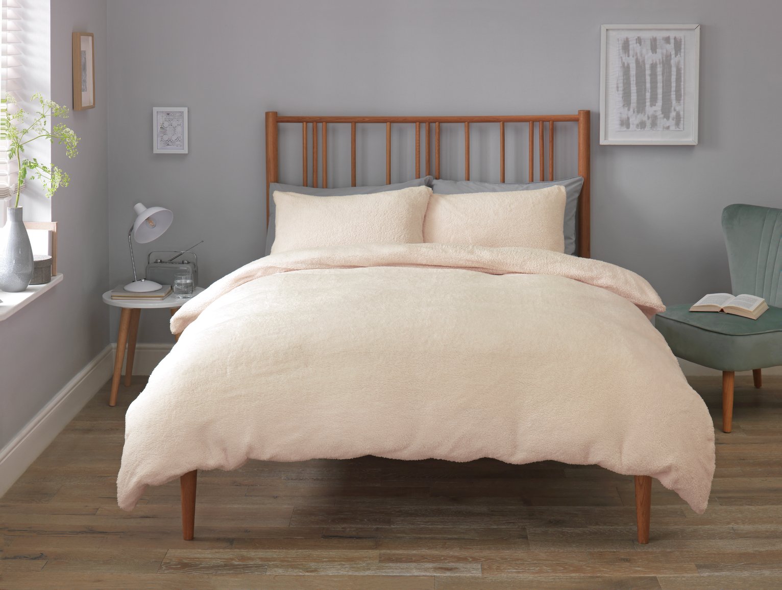 Argos Home Cream Fleece Bedding Set Review