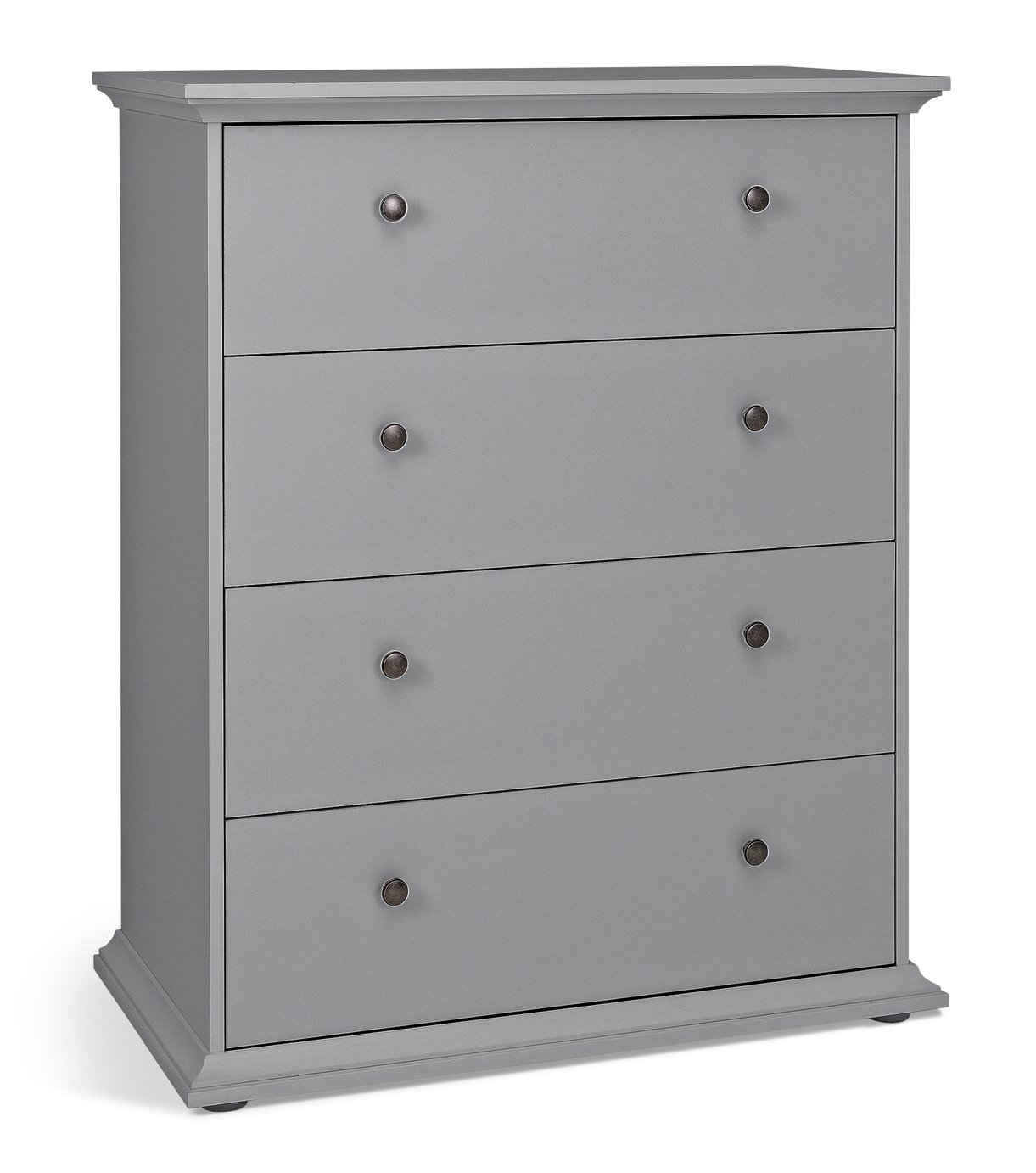 Habitat Heathland 4 Drawer Chest of Drawers - Grey