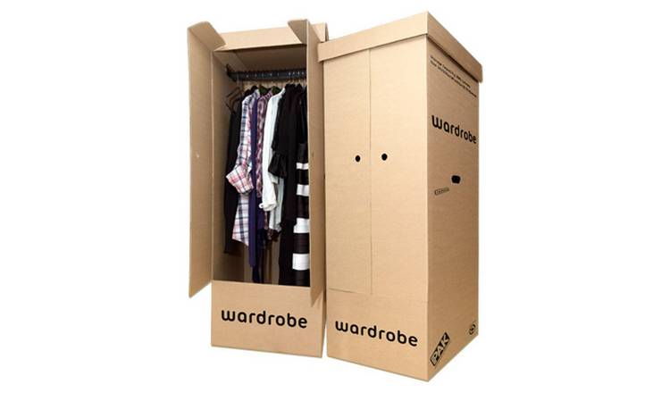 Buy Storepak Wardrobe Box Pack Of 2 Moving House Packs And Bubble Wrap Argos