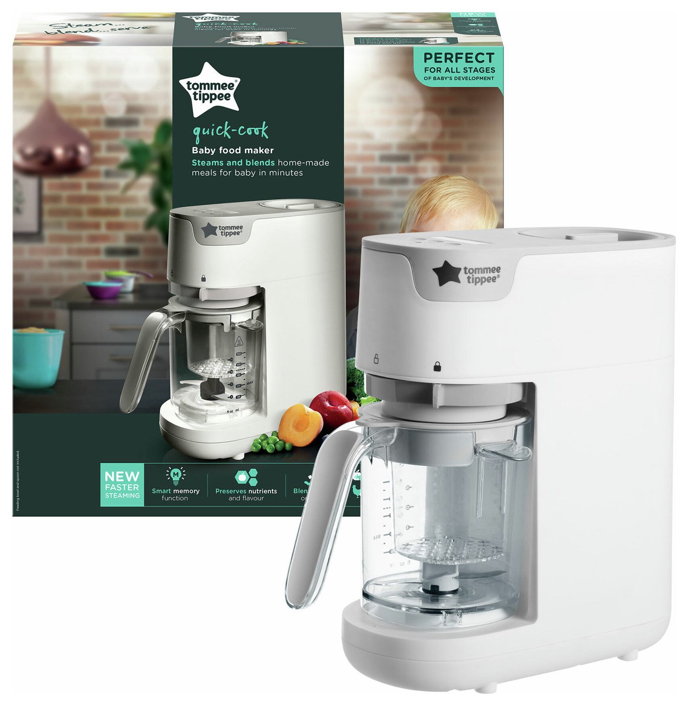 Tommee Tippee Quick-Cook Baby Food Blender Review