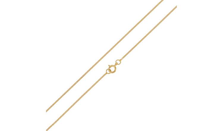 Argos sale gold deals chains