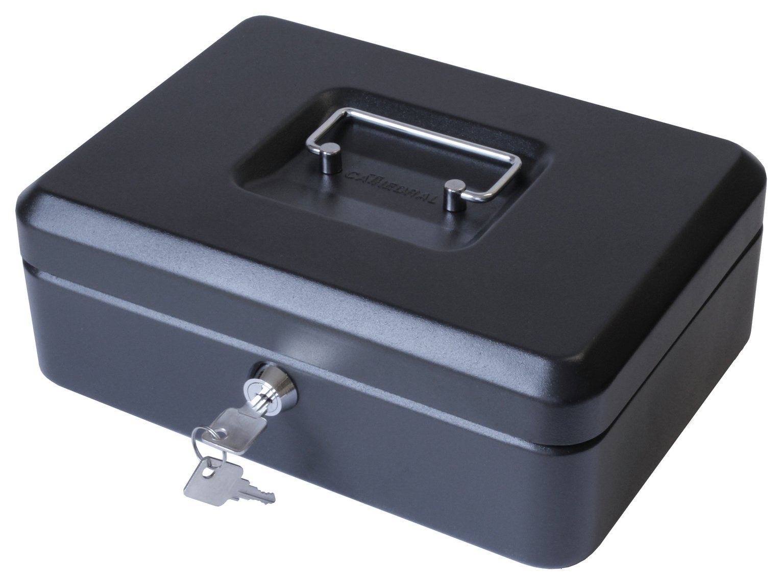 Cathedral 8 Inch Cash Box - Black