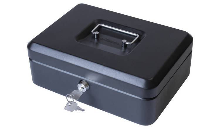 Cathedral 8 Inch Cash Box - Black