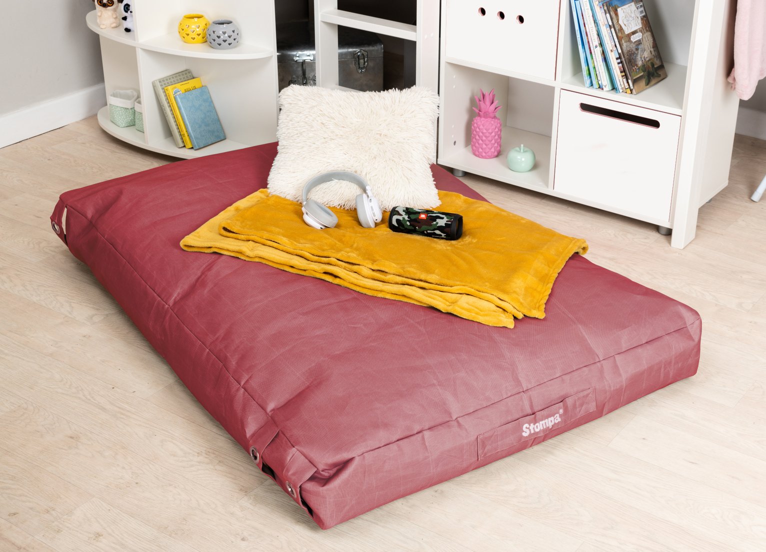 Stompa Buckle Lounger Beanbag - Pink