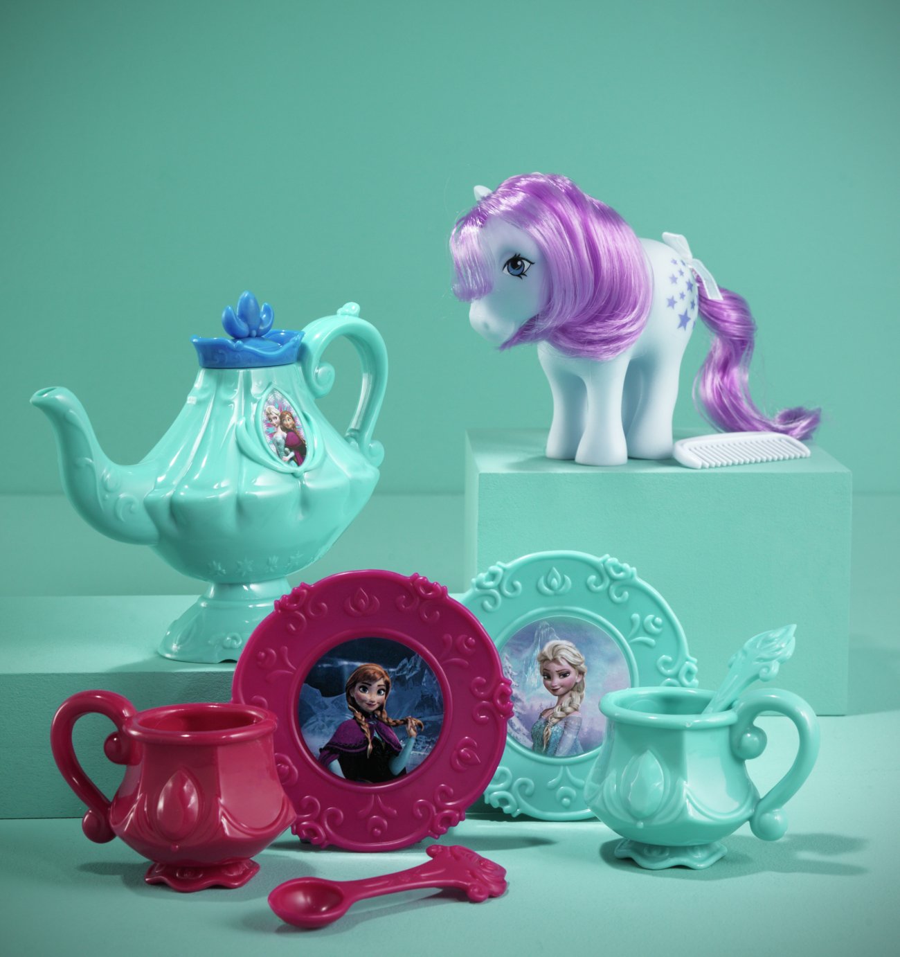 disney frozen tea trolley set