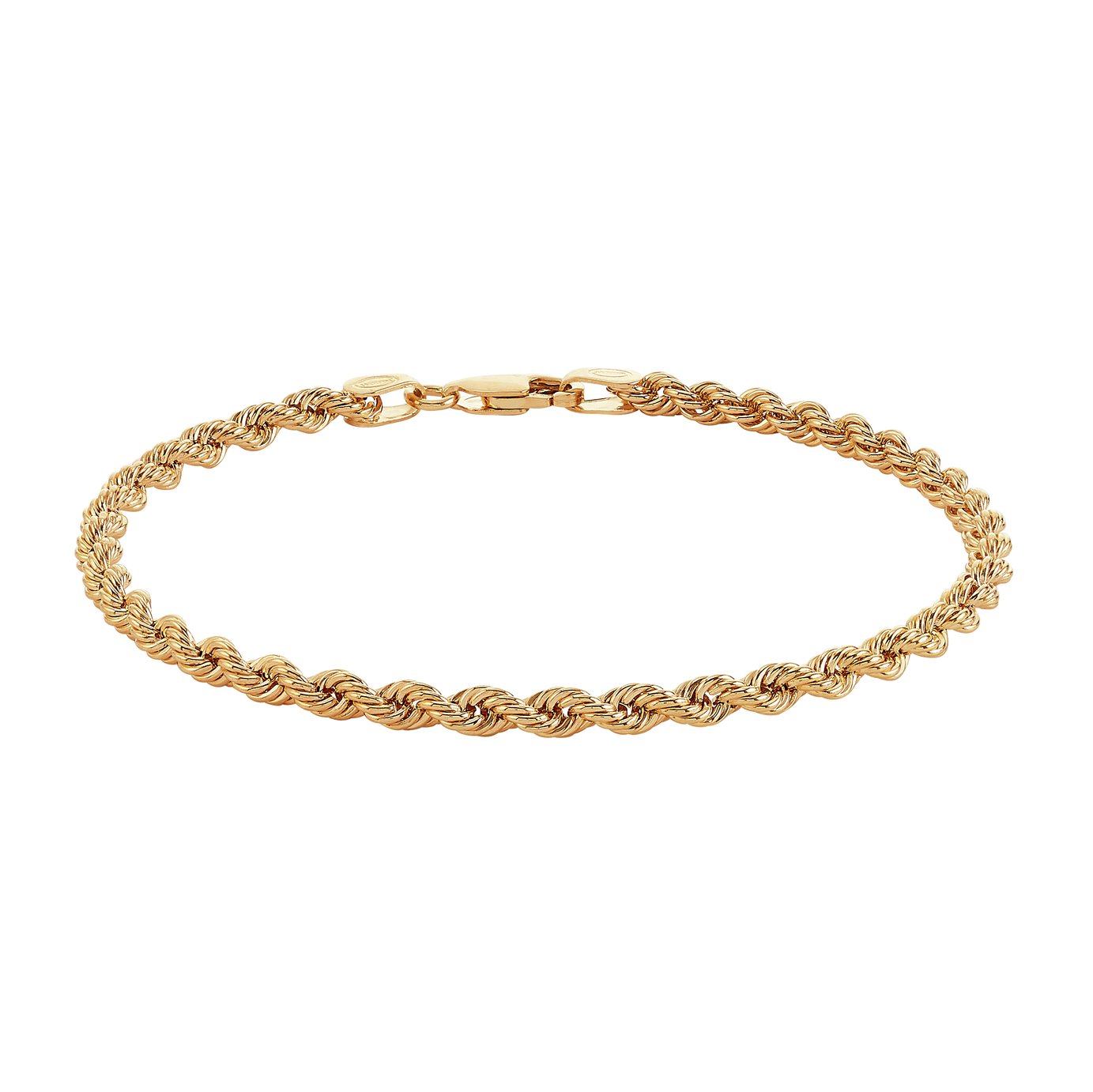 Revere 9ct Gold Hollow Rope Bracelet Review