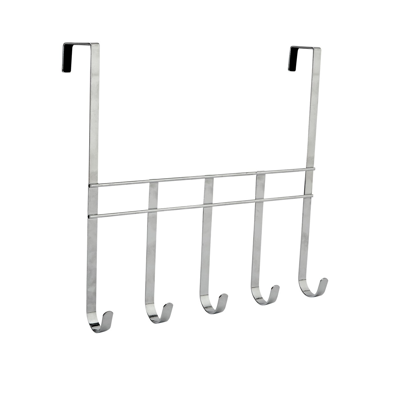 Argos Home Over the door hooks - Chrome