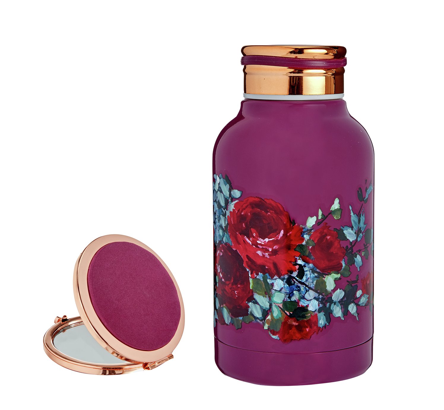 Tranquil Retreat Small Drinks Bottle & Compact Mirror