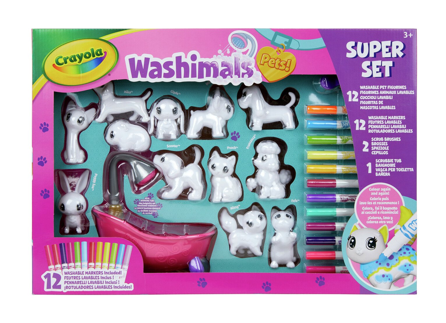 Crayola Washimals Mega Set Review