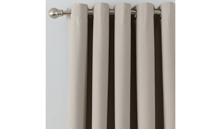 Buy Argos Home Blackout Eyelet Curtains Mocha Curtains Argos