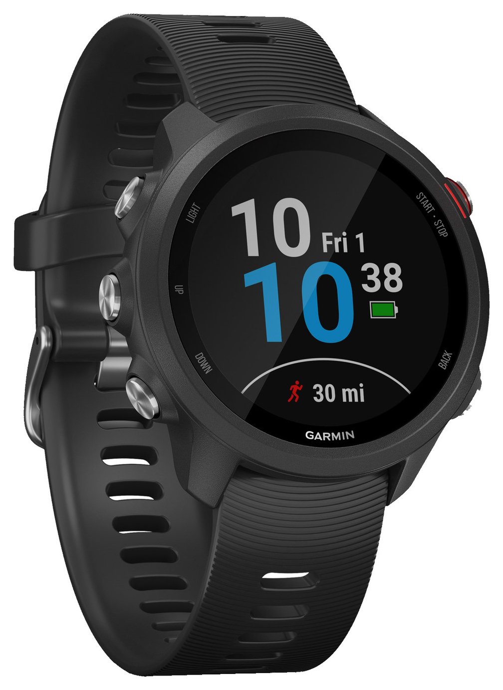 Garmin Forerunner 245 Music GPS Running Smart Watch - Black