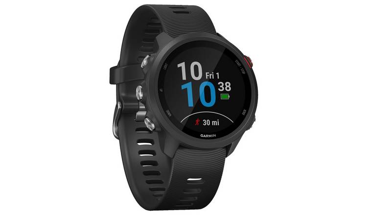 Garmin Forerunner 245 Music GPS Running Smart Watch - Black
