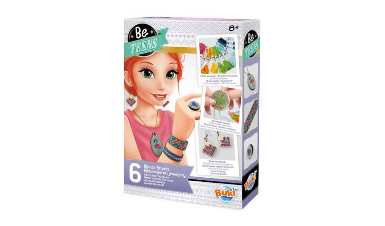 Buki Be Teens Embroidered Jewellery Craft Set - Age 8+