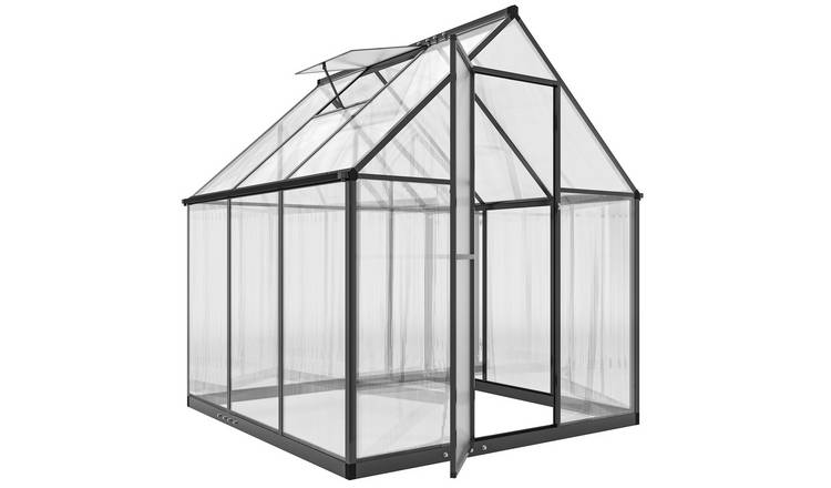 Outsunny Aluminium Greenhouse - Black