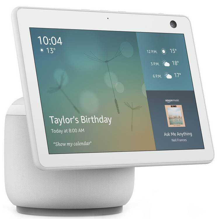 Amazon Echo Show 10 3rd Gen Smart Display with Alexa - White 0