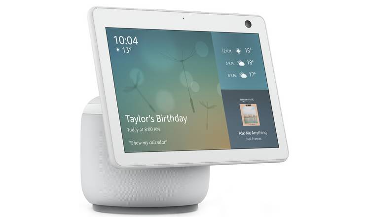 Amazon Echo Show 10 3rd Gen Smart Display with Alexa - White