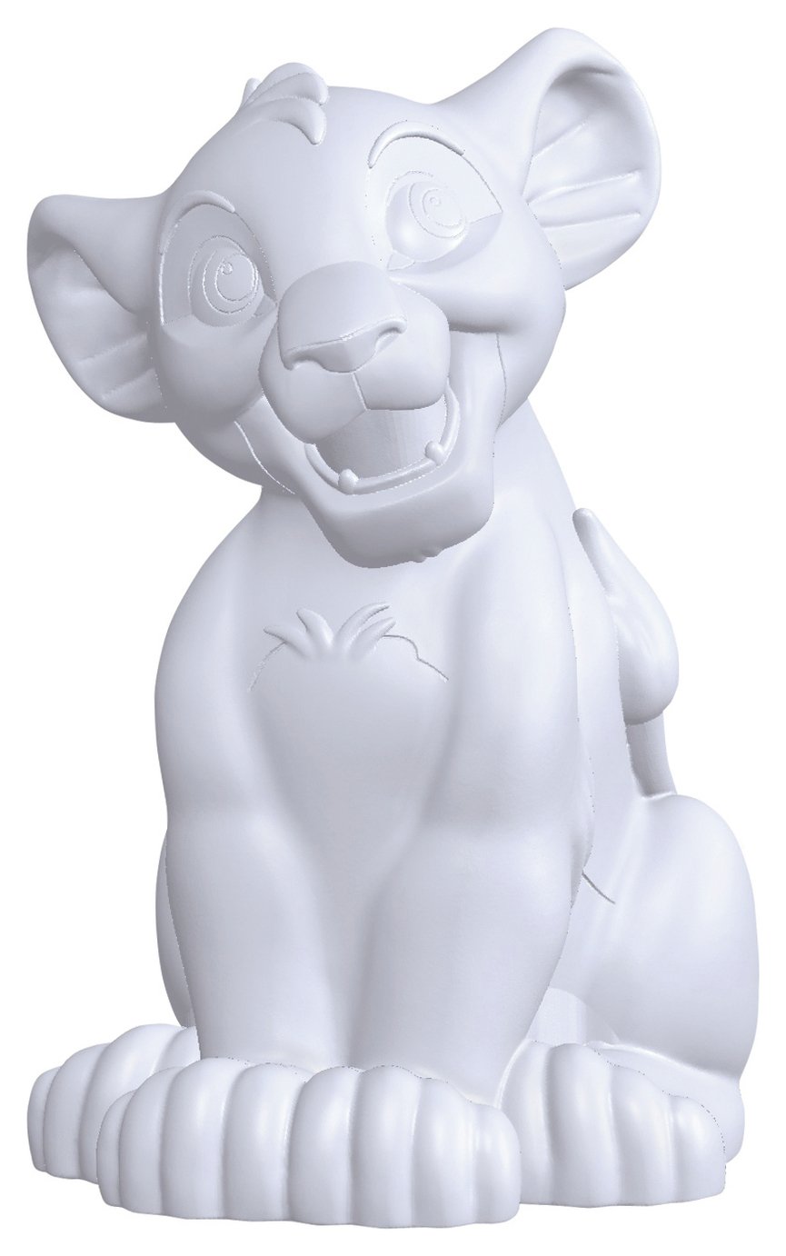 Disney Lion Kids King LED Character Light - White