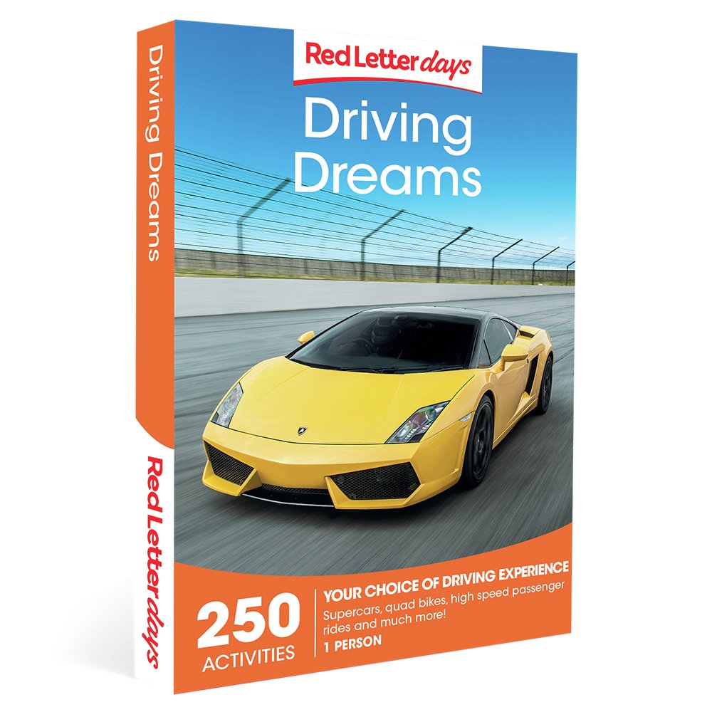 Red Letter Days Driving Dreams For One Gift Experience