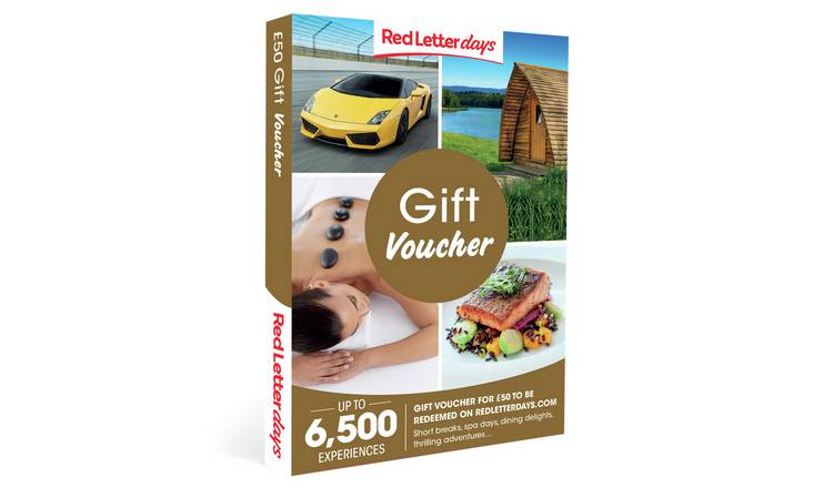 Red Letter Days £50 Gift Voucher