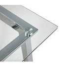 Buy Argos Home Mirano Office Desk - Clear Glass | Desks ...