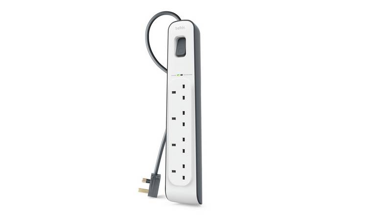 Belkin 4 Socket 2m Surge Protected Extension Lead