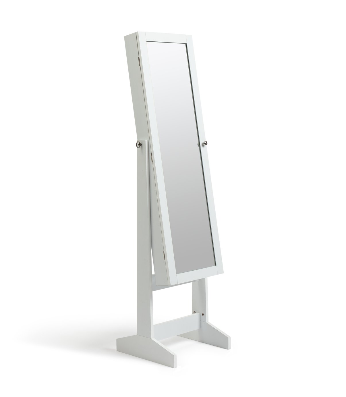 Argos Home Jodie Jewellery Storage Mirror - White