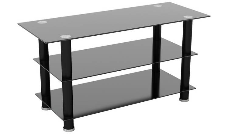 AVF Glass up to 50 Inch TV Stand - Black