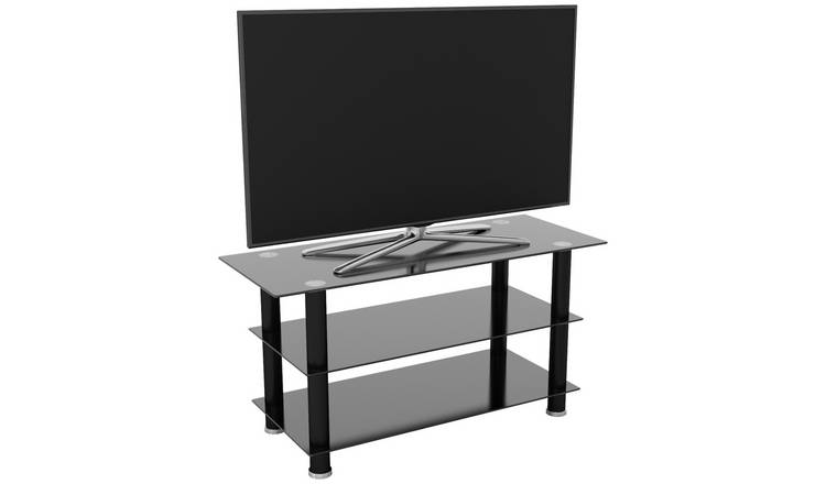 Avf glass deals tv stand up