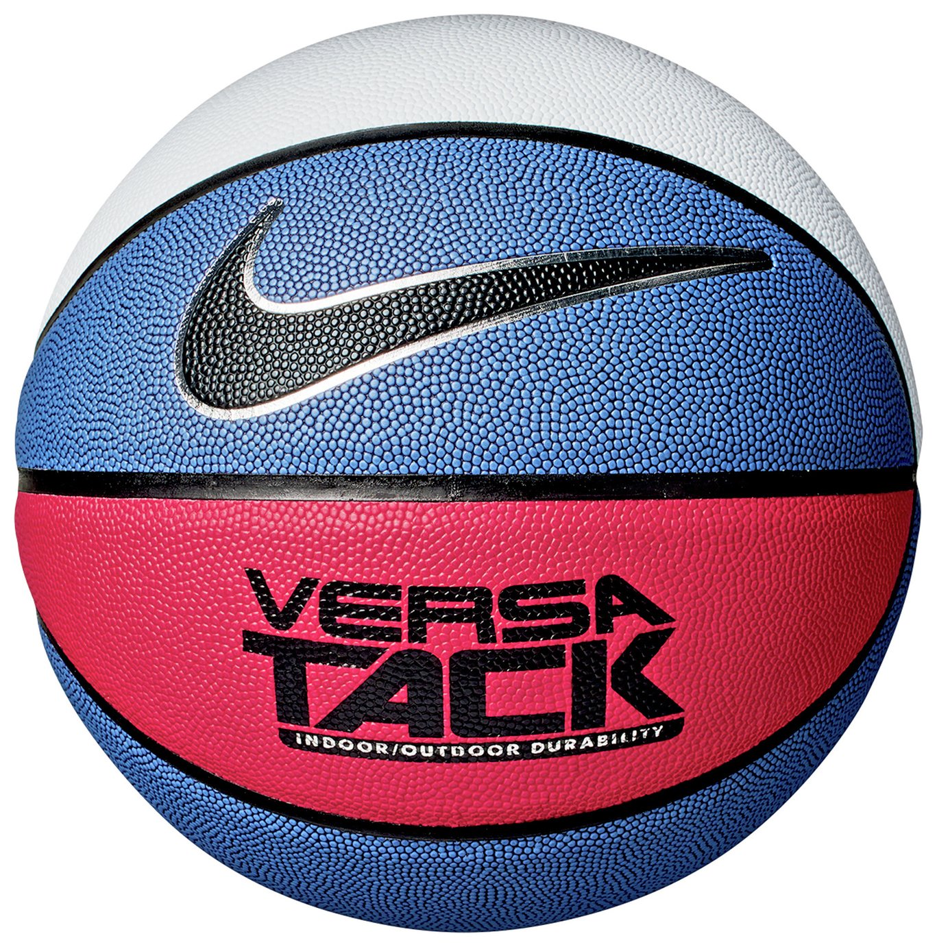 Nike Versa Tack Size 7 Basketball - Blue and Red