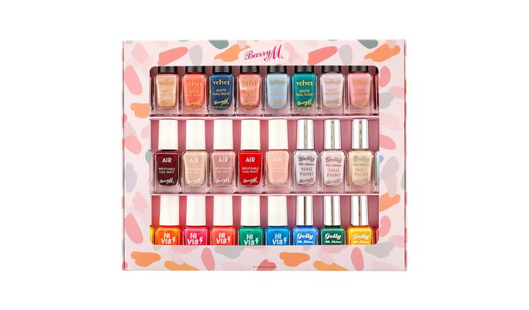 Barry M Cosmetics 10ml Nail Paint Gift Set x30