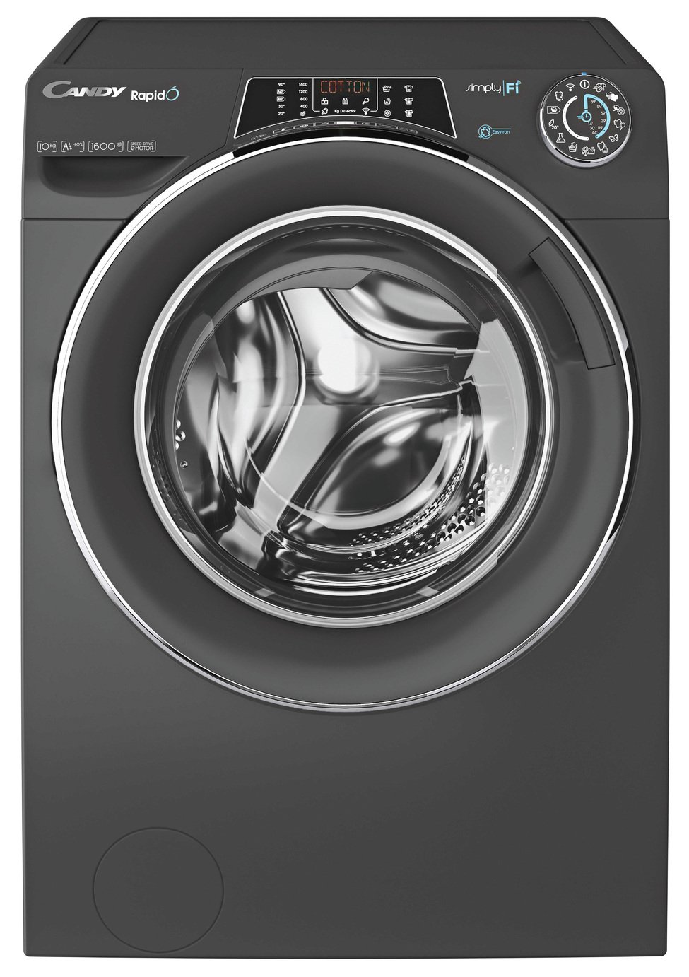 Candy Rapido RO16106DWHC7G 10KG 1600 Spin Washing Machine