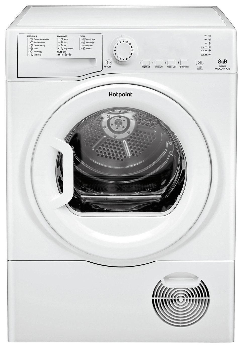 Hotpoint TCFS83BGP 8KG Condenser Tumble Dryer Reviews Updated June 2024