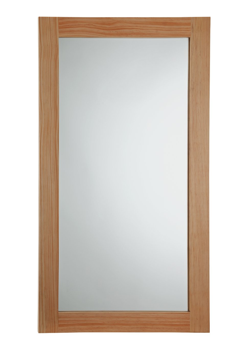 Argos Home Rectangular Thick Wooden Framed Mirror