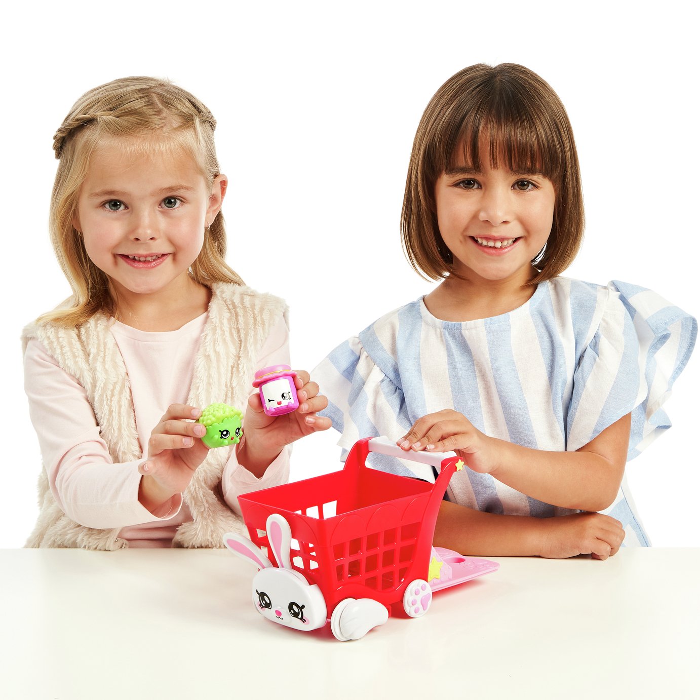 Kindi Kids Rabbit Petkin Shopping Cart and Shopkins Review