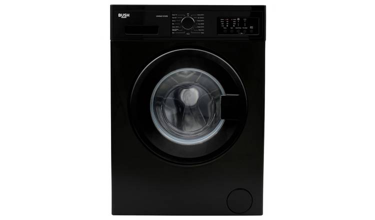 Bush WMSAE1012EB 10KG 1200 Spin Washing Machine - Black