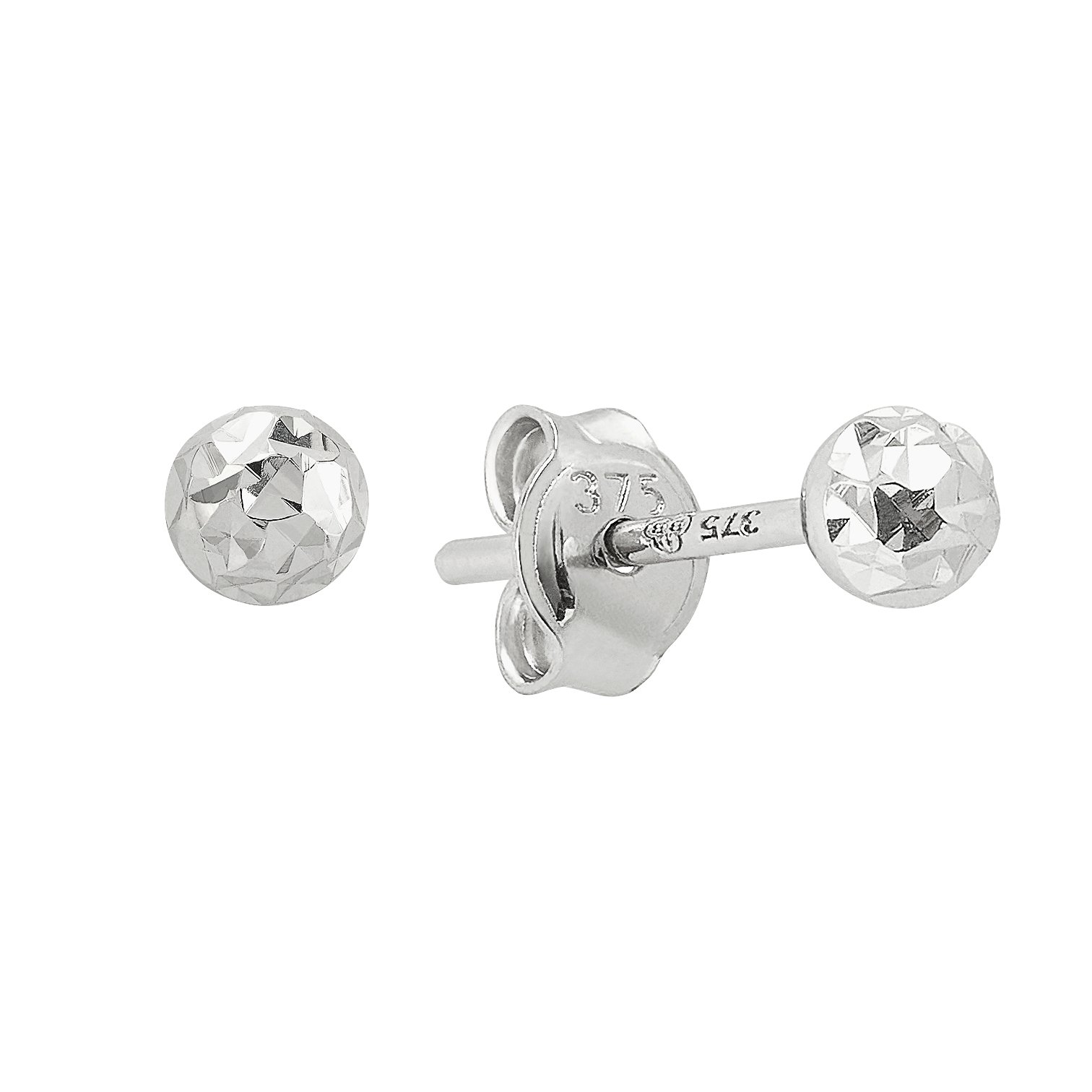 buy white gold earrings