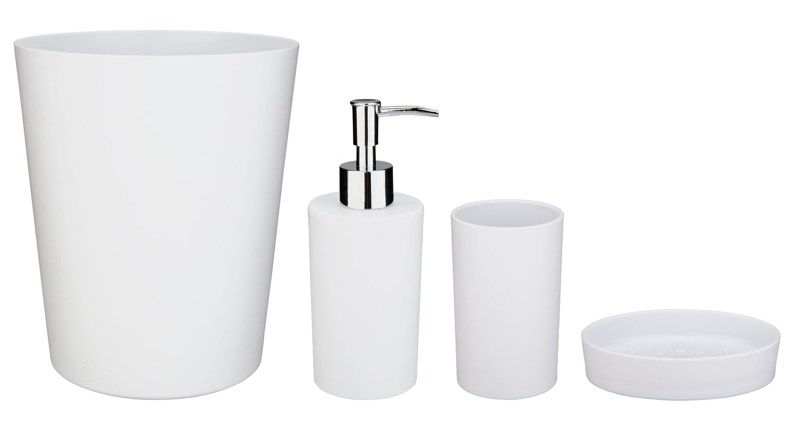 Argos Home 4 Piece Bathroom Accessory Set Review