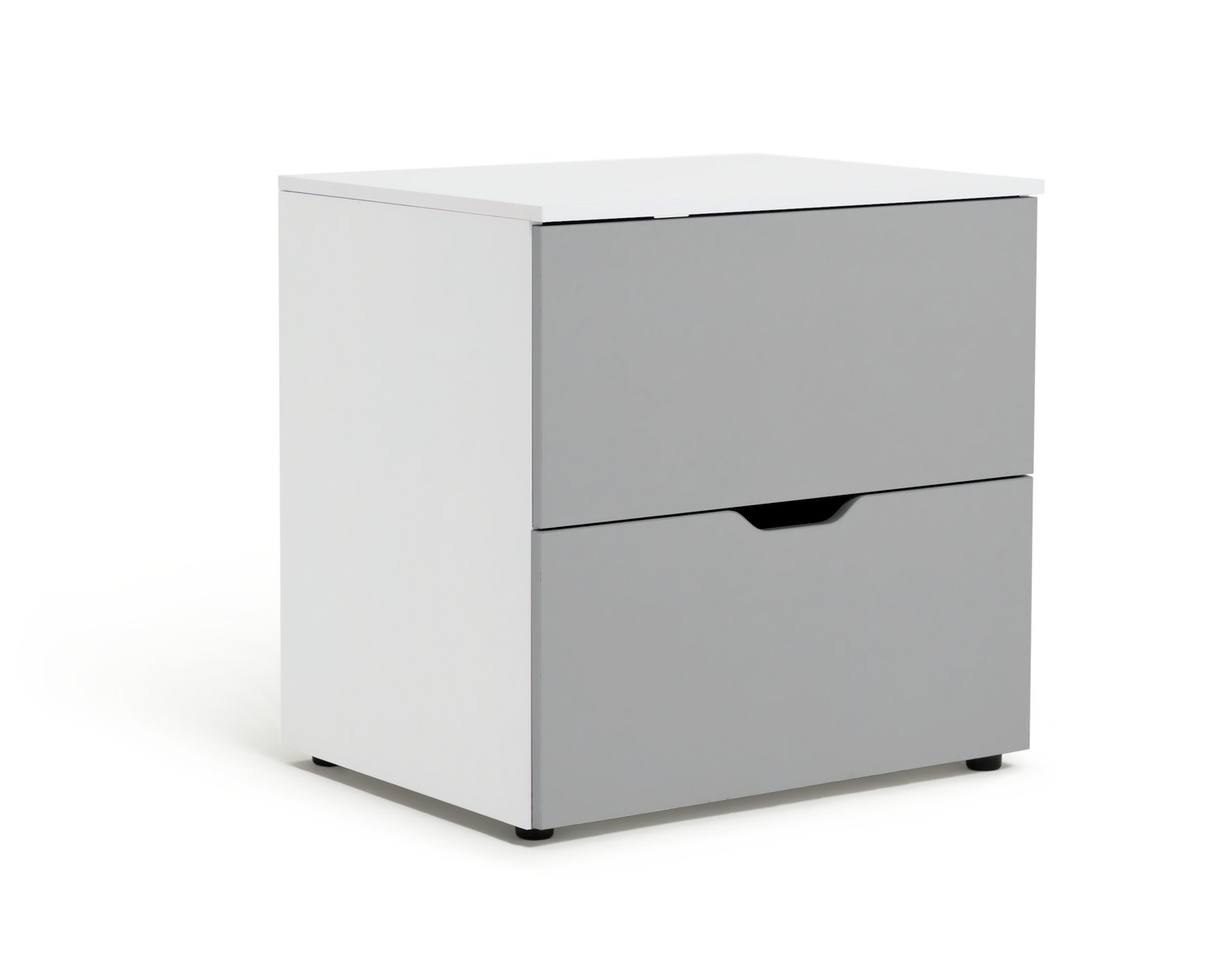 Argos Home Pod 2 Drawer Low Chest of Drawers - Grey
