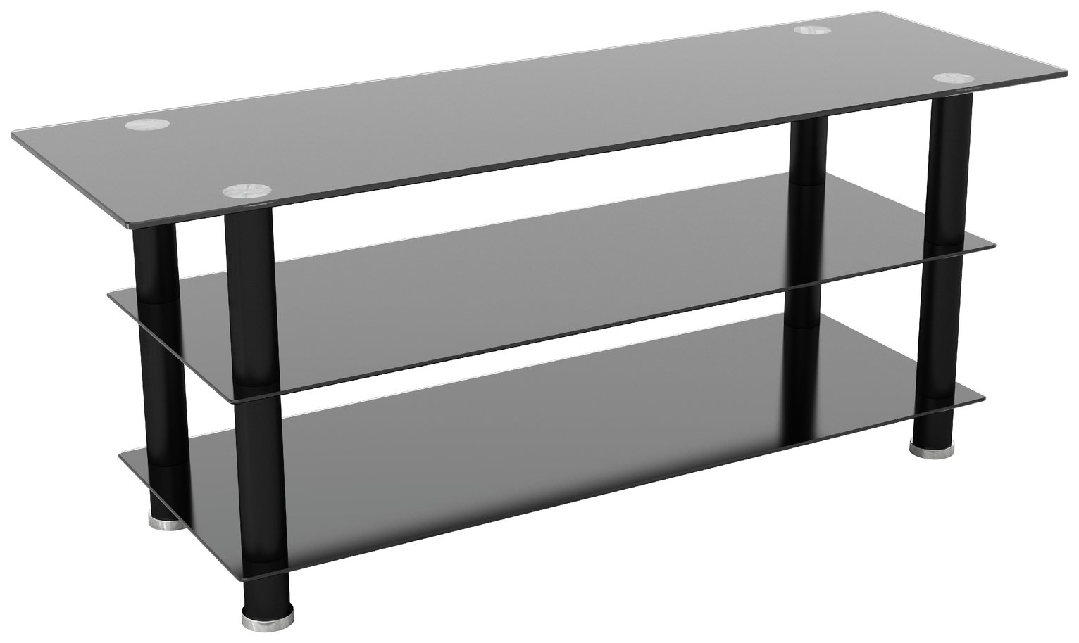 AVF Glass Up to 65 Inch TV Stand - Black