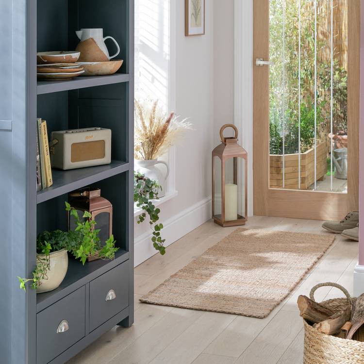 Habitat Natural Jute Flatweave Runner - 150x60cm 0