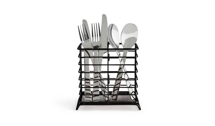 Habitat Nevin Cutlery Drainer - Black