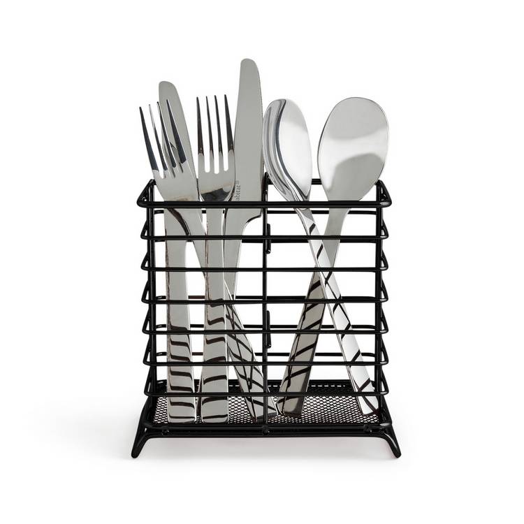 Habitat Nevin Cutlery Drainer - Black 0