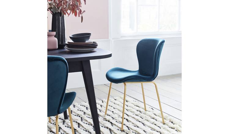 Argos blue 2024 dining chairs