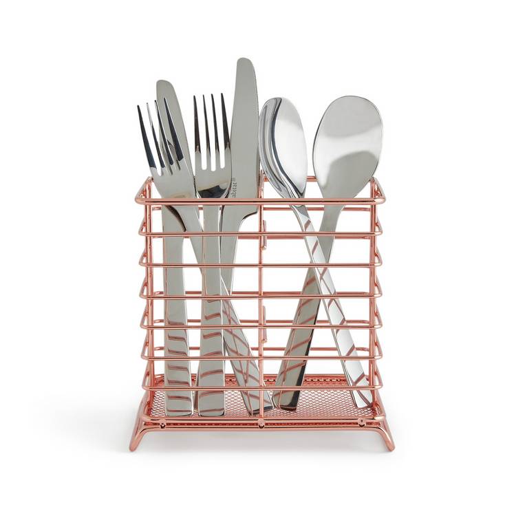 Buy Habitat Nevin Cutlery Drainer Copper Dish drainers Habitat
